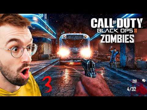 JoeWo's FIRST TIME EVER playing Black Ops 2 Zombies
