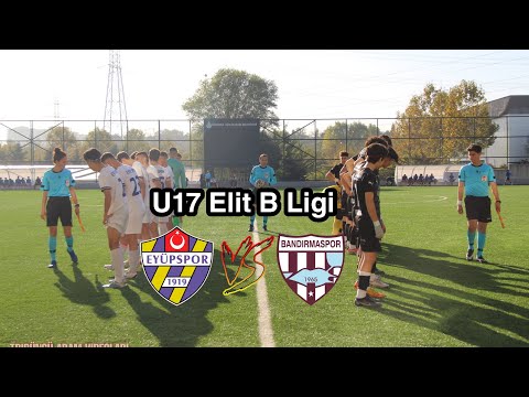 U17 Elit B Ligi  EYÜPSPOR - BANDIRMASPOR MAÇ ÖZETİ (HD FULL)