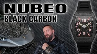 Nubeo Watch Wrist Watch Unboxing And Review: The Sleek Nubeo Forged Carbon Fiber Watch
