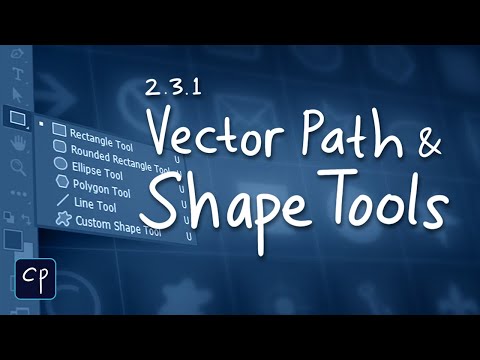 Tentang Vector Path & Shape Tools di Photoshop