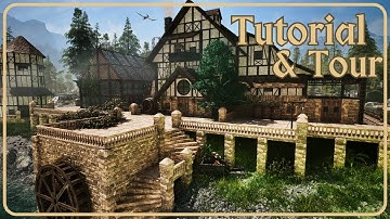 Medieval Homestead Building Tutorial - ARK: Survival Ascended - Valguero