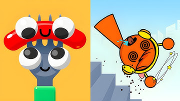 Fork N Sausage VS Spooky Ragdoll - Max All Levels Speedrun Android iOS Ep 1