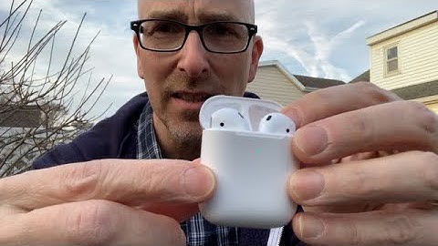 Airpods 2 with charging case review