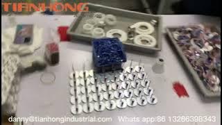 E27 LED Bulb Fully Automated Assembly Line 1500 pcs / hr