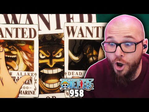 One Piece Episode 958 Reaction | NEW BOUNTIES!!!