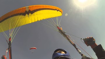 Paragliding SIV - asymmetric collapse (continuous)