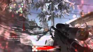 flash scope terry2b 5150 and 2 triple kills with L96A1 Call of Duty Black Ops