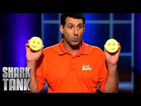 Shark Tank US  Scrub Daddy Makes The Sharks Go CRAZY! 