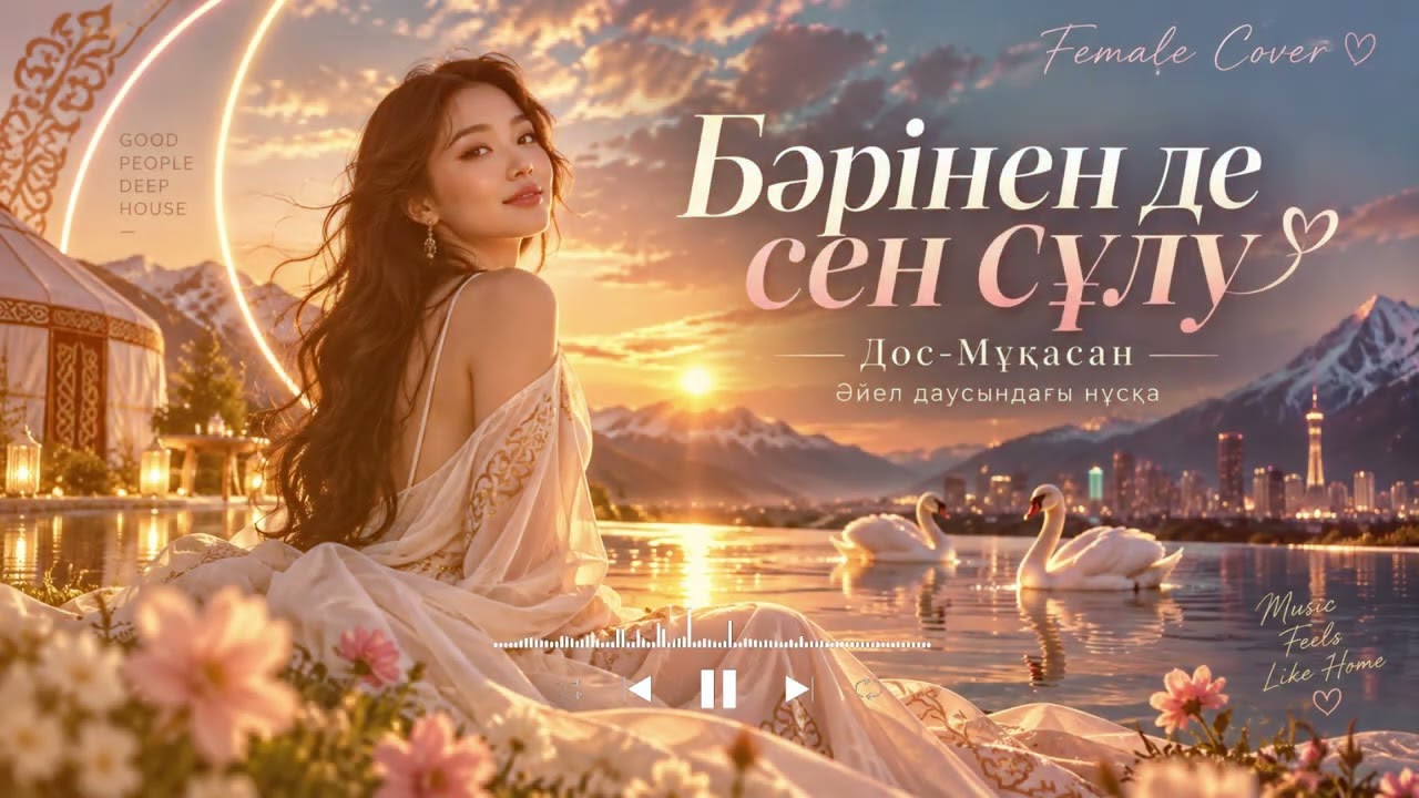 Дос-Мұқасан Бәрінен де сен сұлу ✨ | Әйел даусындағы нұсқа  |ХИТ 2026