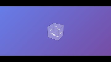 CSS 3D Animation Tutorial: Spinning Cube with Glassmorphism Effect