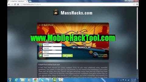 8 Ball Pool Hacks 2015