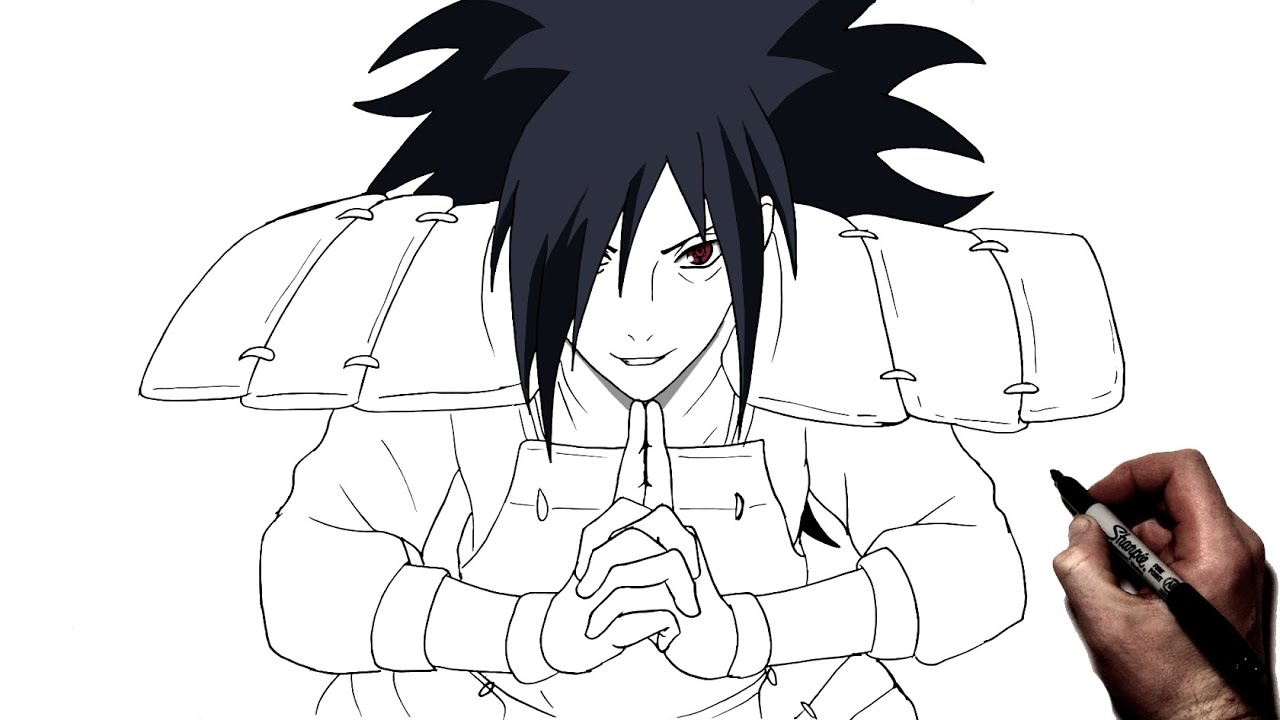 Share More Than Madara Uchiha Drawing Full Body Nhadathoangha Vn