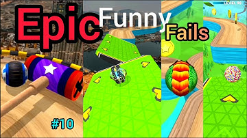 Epic funny fails in Going balls 🏀🏉⚽Walkthrough Gameplay (Android, ios)