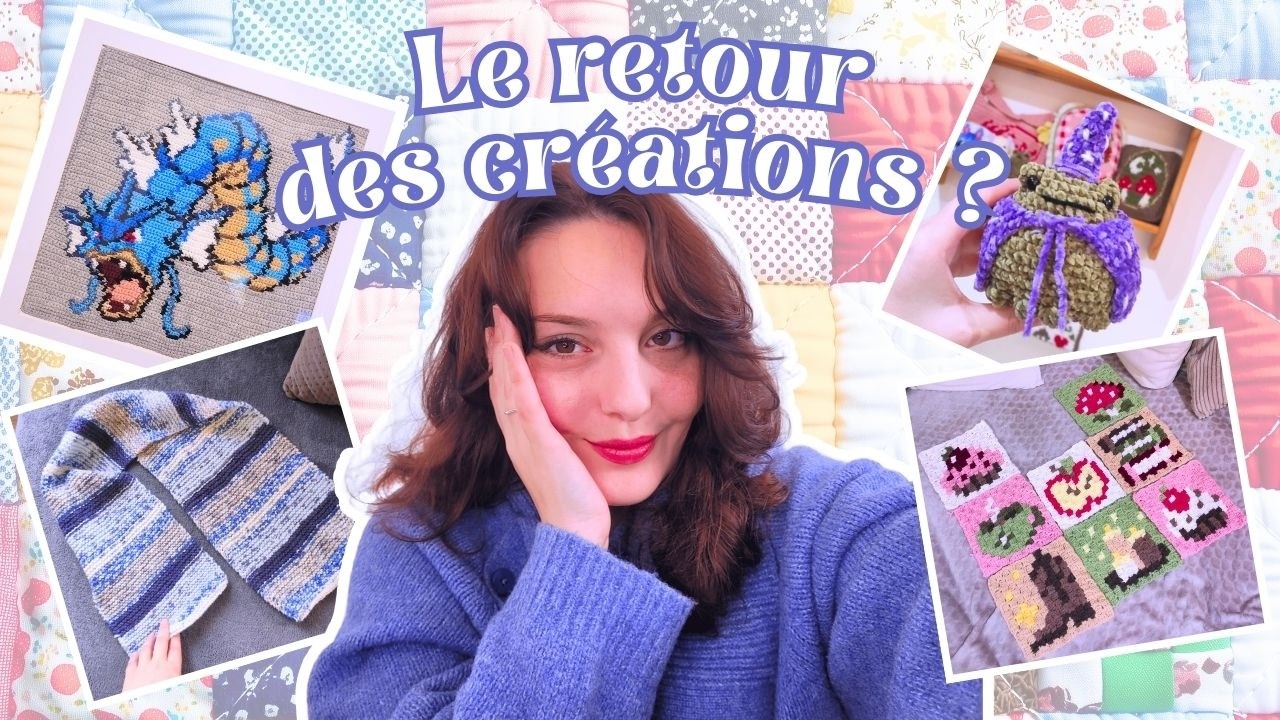 5 mois plus tard… du tricot, des peluches et toujours du crochet 🧶