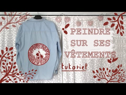 Vidéo: Comment Peindre à L'acrylique Sur Des Vêtements