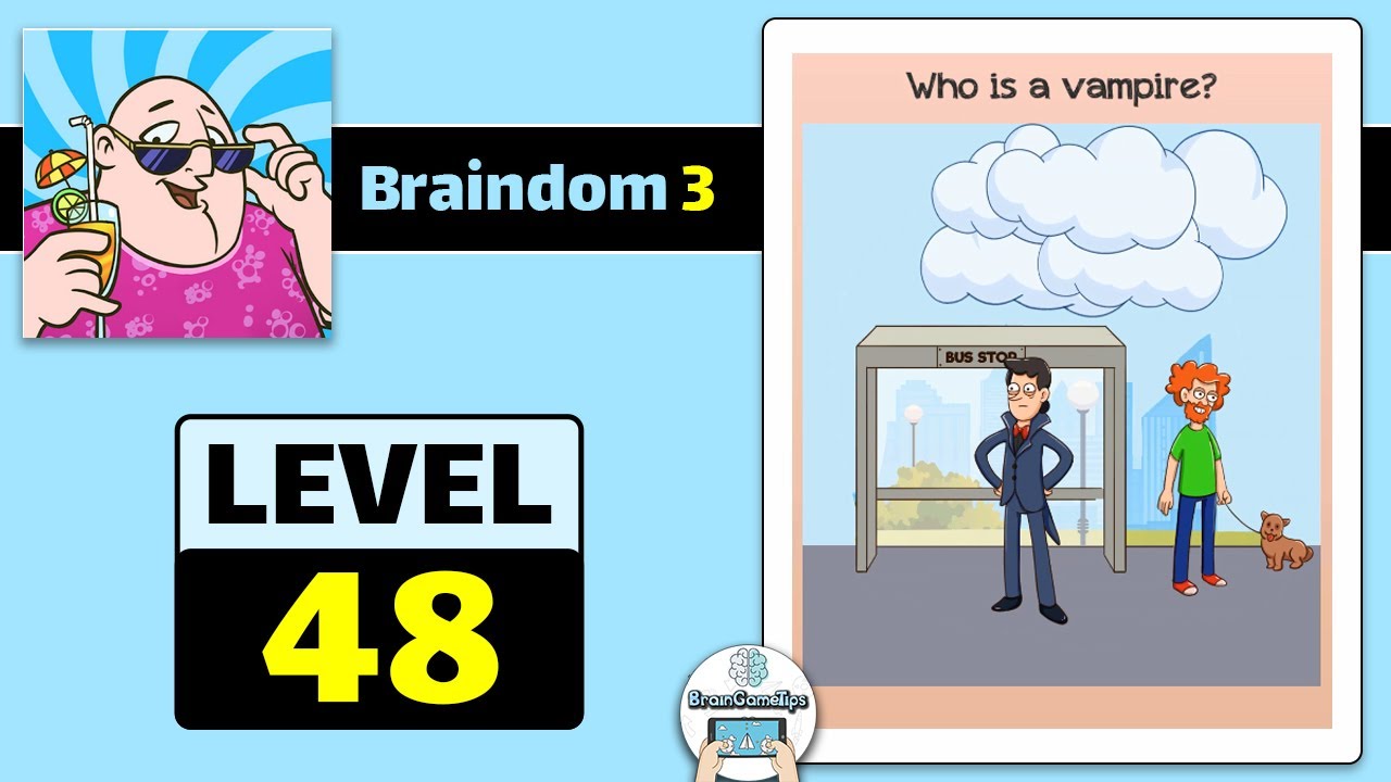Braindom 3: Smart, Brain Games - Level 48 Answer