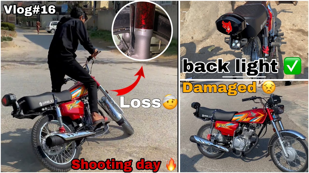 First and last day with bracket 😂 shock damaged 😣 must watch 