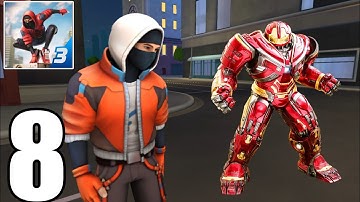 Spider Fighter 3 Gameplay Walkthrough Part 8 - (iOS, Android Gameplay