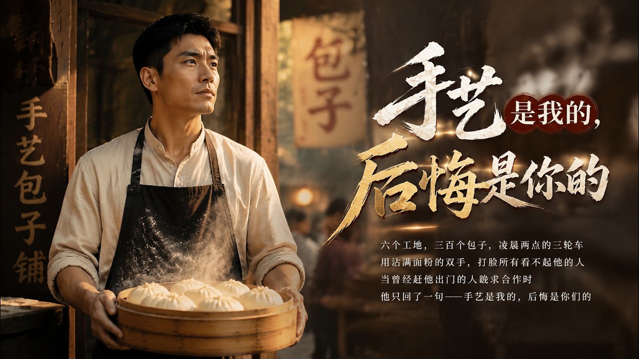 手藝是我的，後悔是你的：麵粉逆襲之路