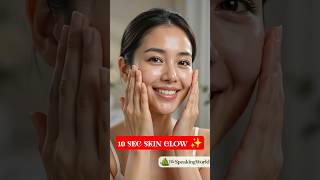 Face Wash Ke Baad Ye 10 Second Ka Step Try Karo 🌿 | Cooling Toner Recipe #facetoner #shortsfeed