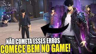 DICAS PARA INICIANTES - SOLO LEVELING:ARISE - COMECE BEM NO GAME