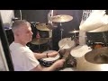 Ian Paice signature snare Ludwig Drums Zildjian cymbals