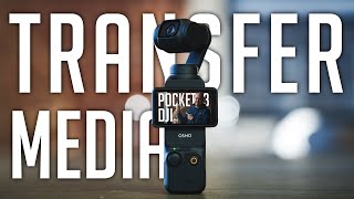 How to Transfer Files From Dji Pocket 3 ?