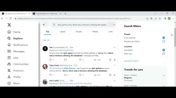 Sorry there was a timeout utilizing the database epic games
