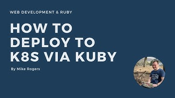 How to Deploy to Kubernetes (k8s) via Kuby & GitHub Actions