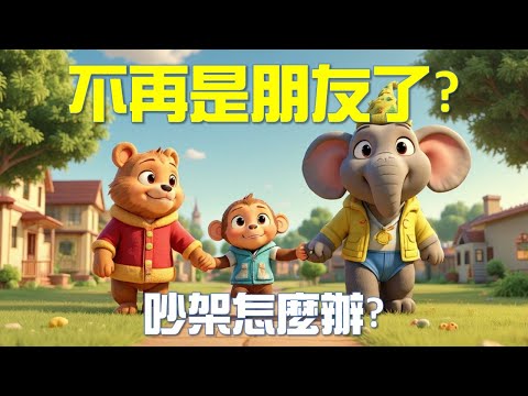 【天天老師說故事】EP196《不再是朋友了?吵架怎麼辦?》#繪本故事 #睡前故事 #story #兒童故事 #故事分享