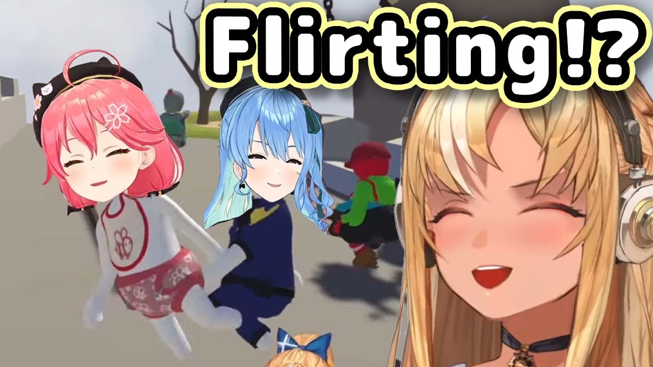 Suisei and Miko Keep Flirting With Each Other 【ENG Sub/Hololive】