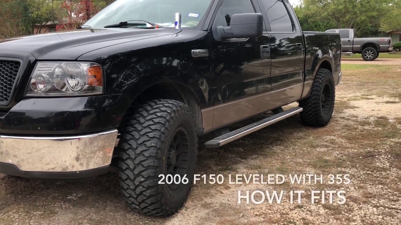 2006 Ford F150 Tire Size Chart