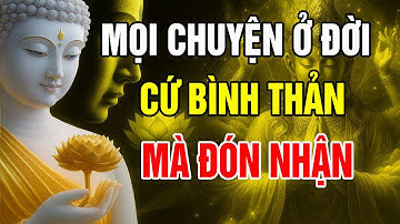Học cách BÌNH THẢN đón nhận mọi thứ, vạn sự ắt được trời xanh an bài - Lời Phật Dạy