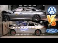 VW arteon VS FORD Mondeo mk5 crash test