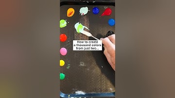 How to create a thousand colors from just two...