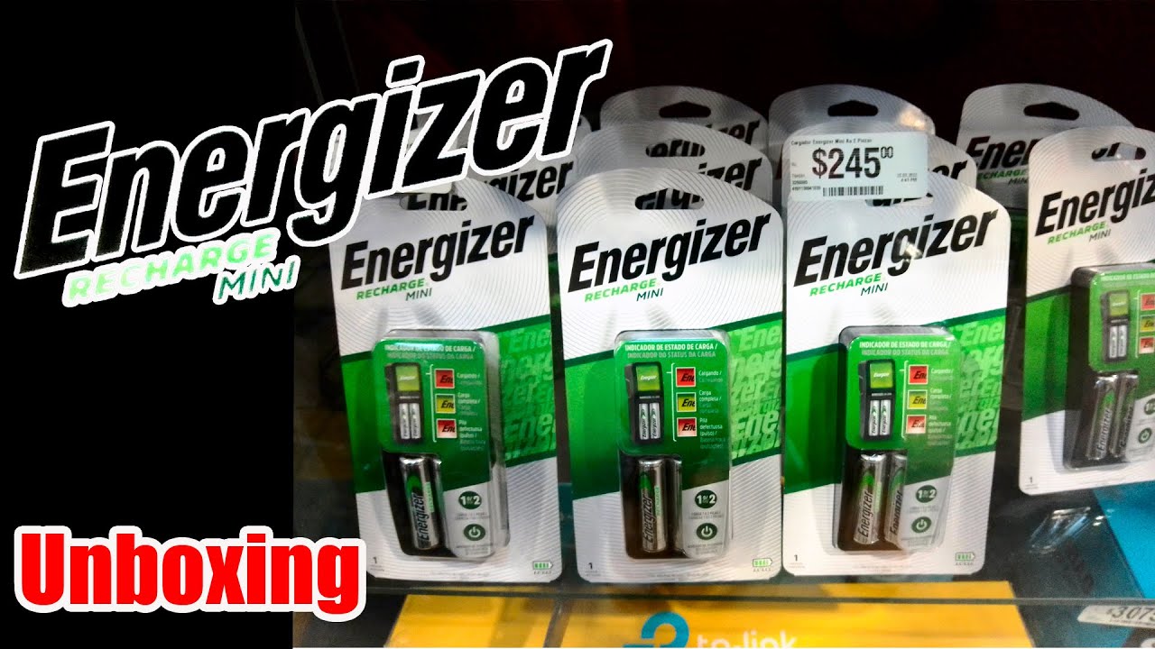 Cargador Energizer mini CH2PC4 / pilas AA y AAA: Unboxing y revisión. 