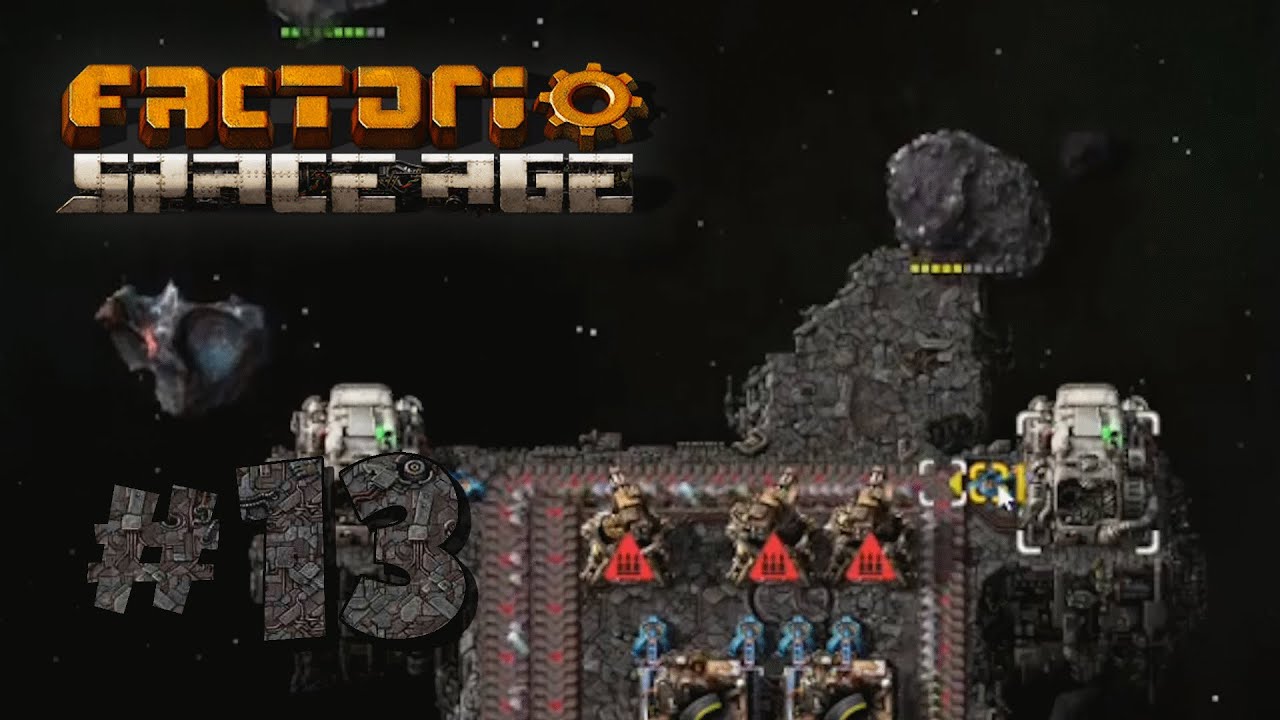 Factorio Space Age - #13 - First Spaceship Testing - YouTube