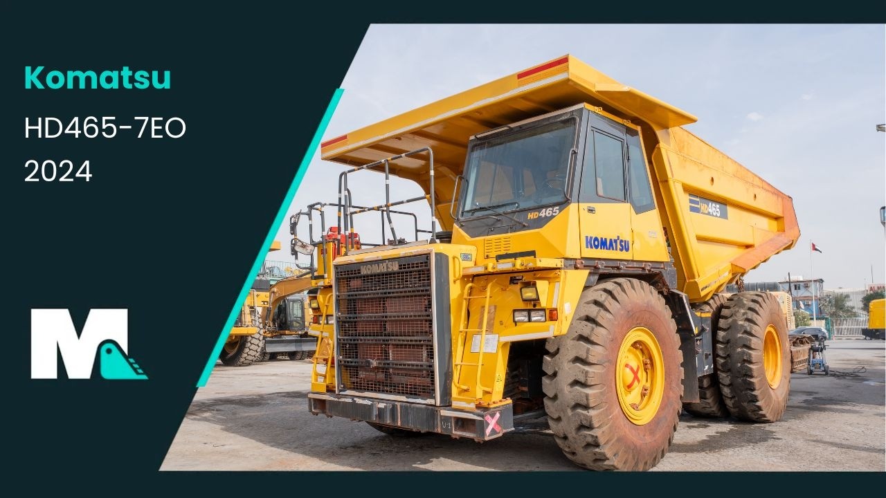 Komatsu HD465-7EO Rigid Dump Truck | 2024