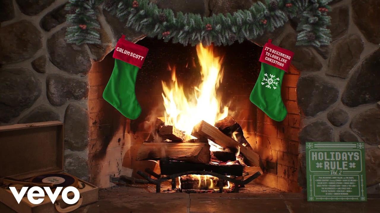 Calum Scott - It’s Beginning To Look Like Christmas (Yule Log Audio)