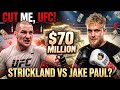 🏆 Sean Strickland Wants OUT of UFC? 😱 Calls for Jake Paul Fight After Forbes Rich List! 💰🥊 #ufc 