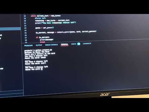 Guess the Word - CS50P Python Final Project