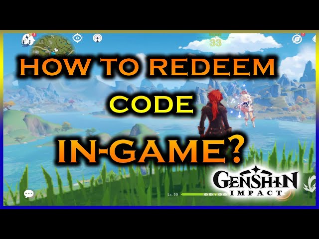 How to redeem codes in Genshin Impact