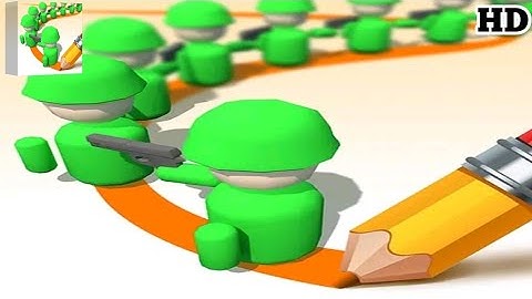 Toy Army Draw Defense Gameplay (Android,iOS)