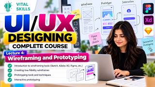 Lecture 4: Wireframing and Prototyping | Full Course: UI/UX Designing Using Figma