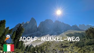 Adolf-Munkel-Weg In Südtirol Top Höhenwanderung Am Fuße Der Geislerspitzen Naturpark Puez Geisler