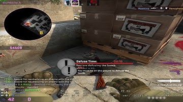 Jumping AWP no-scope. You won