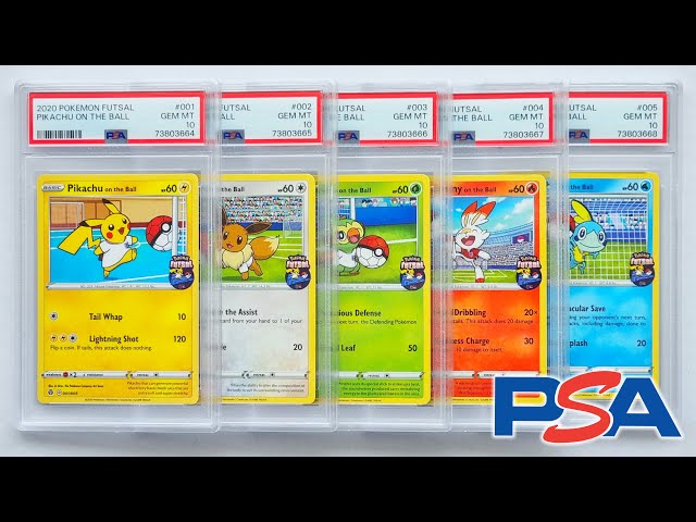 Complete PSA 10 Pokémon Futsal Set ~ PSA Graded Returns - YouTube