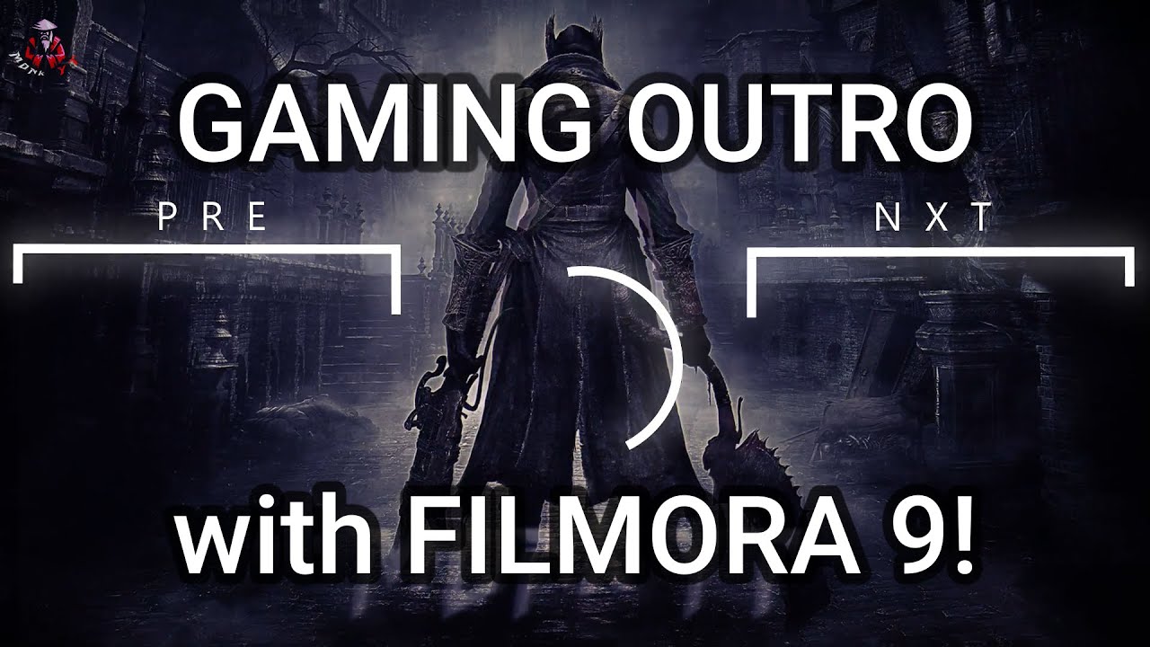 Make Gaming Outro- Filmora 9/How To Make Gaming Outro/ Filmora Outro!|