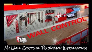 My Wall Control Pegboard Installation