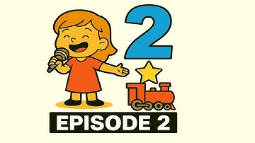Numbers Little Story - Number TWO - Educational songs for kids